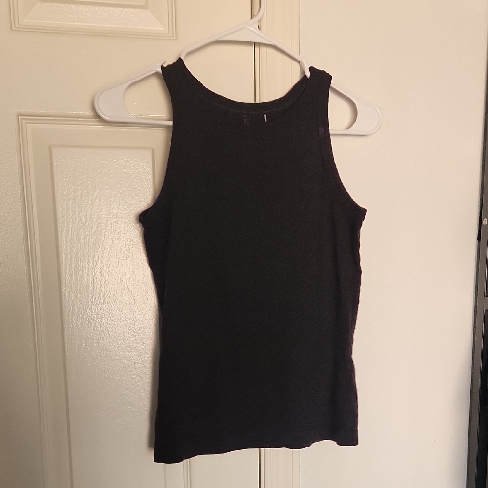 Everlane Black Cropped Tank XS